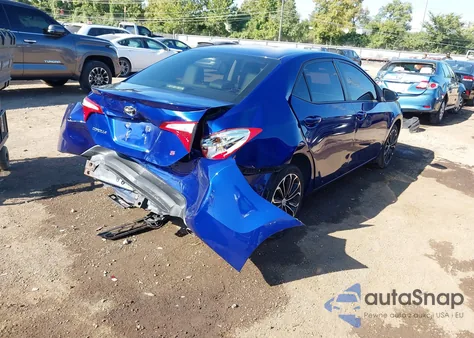 2016 Toyota Corolla S Plus from USA, damaged, VIN 5YFBURHE1GP532584